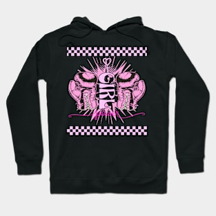 Girl Power Boxing Hoodie